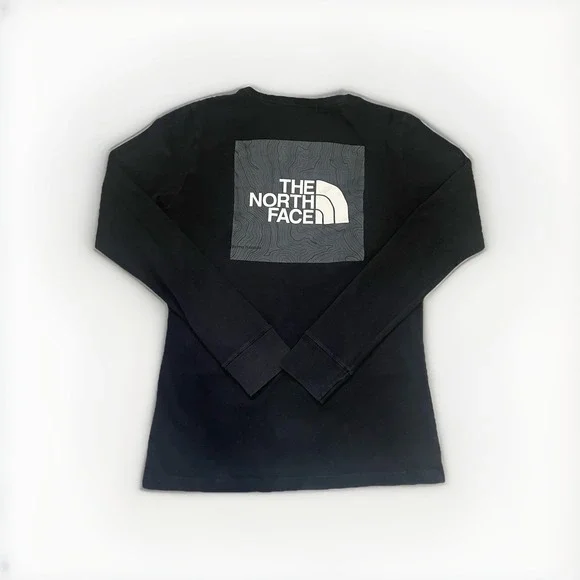 Women's The North Face Black Sierra Nevada Long Sleeve - Size Small S - Picture 1 of 8